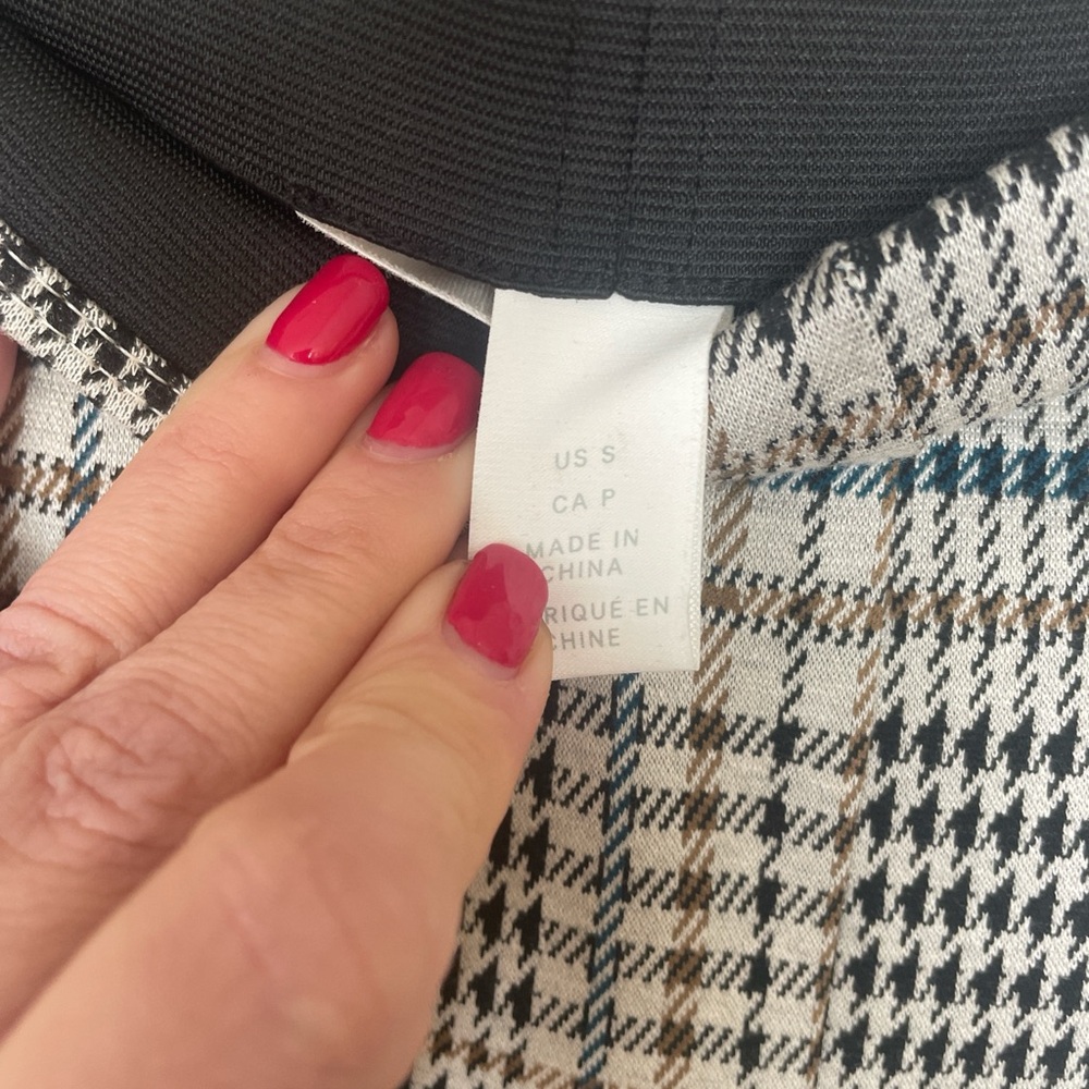 Plaid wide leg pants - Picture 3 of 4